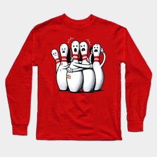 Panic at the Bowling Alley Long Sleeve T-Shirt